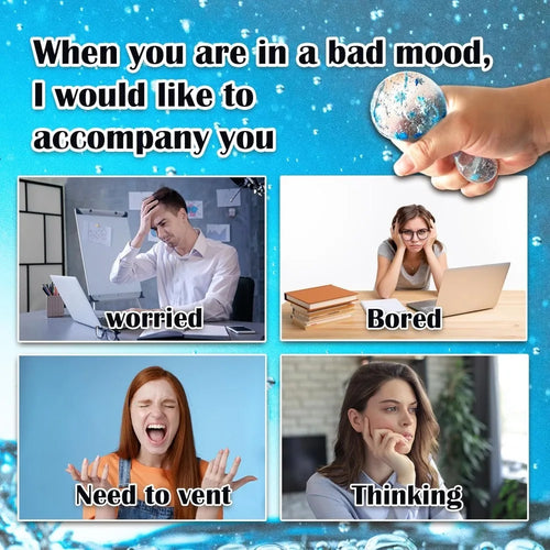 Squishy Ice Cube Fidget - Stress Relief